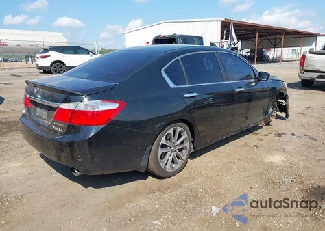 2015 Honda Accord Sport из США, поврежденный, VIN 1HGCR2F59FA049526